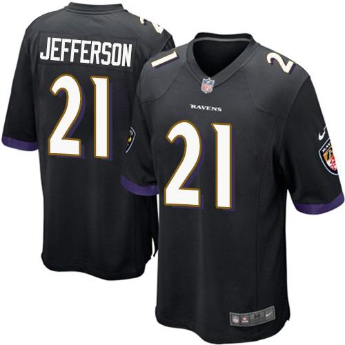 Nike Ravens #21 Tony Jefferson Black Alternate Youth Stitched NFL New Elite Jersey Nike Ravens #21 Tony Jefferson Black Alternate Youth Stitched NFL New Elite Jersey
