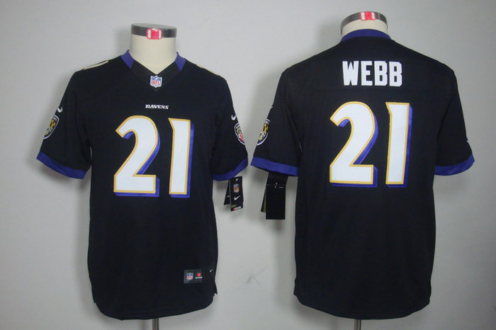 NEW NFL Youth Baltimore Ravens 21 Lardarius Webb Black Jerseys NEW NFL Youth Baltimore Ravens 21 Lardarius Webb Black Jerseys