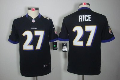 NEW NFL Youth Baltimore Ravens 27 Ray Rice Black Jerseys NEW NFL Youth Baltimore Ravens 27 Ray Rice Black Jerseys