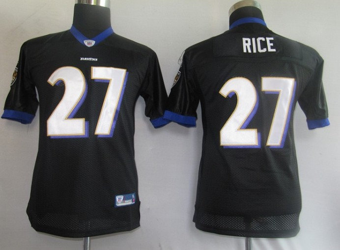 Baltimore Ravens 27# Rice black【kids Baltimore Ravens 27# Rice black【kids