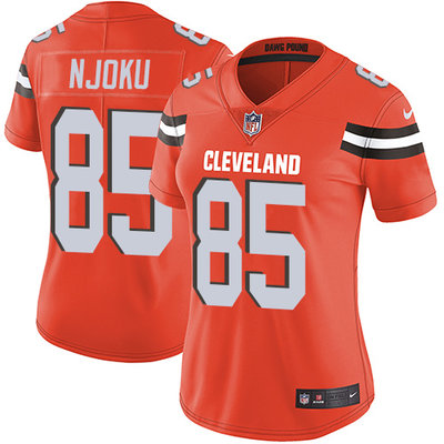 Nike Browns #85 David Njoku Orange Alternate Women's Stitched NFL Vapor Untouchable Limited Jersey Nike Browns #85 David Njoku Orange Alternate Women's Stitched NFL Vapor Untouchable Limited Jersey