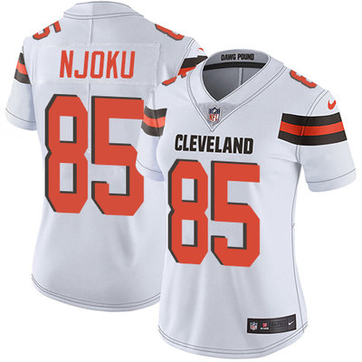 Nike Browns #85 David Njoku White Women's Stitched NFL Vapor Untouchable Limited Jersey Nike Browns #85 David Njoku White Women's Stitched NFL Vapor Untouchable Limited Jersey