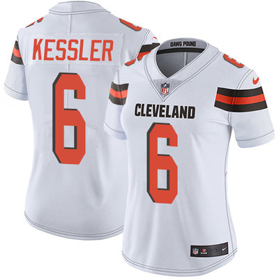 Nike Browns #6 Cody Kessler White Women's Stitched NFL Vapor Untouchable Limited Jersey Nike Browns #6 Cody Kessler White Women's Stitched NFL Vapor Untouchable Limited Jersey
