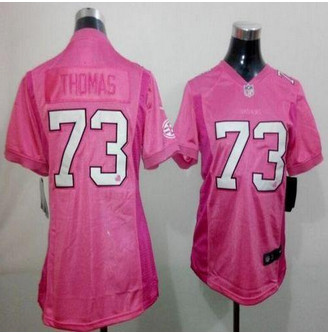 Women New Browns #73 Joe Thomas Pink Be Luv'd Stitched NFL New Elite Jersey Women New Browns #73 Joe Thomas Pink Be Luv'd Stitched NFL New Elite Jersey