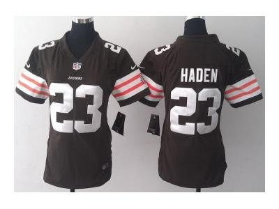 NEW women jerseys cleveland browns #23 joe haden brown NEW women jerseys cleveland browns #23 joe haden brown