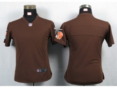 NEW Womens Cleveland Browns Blank Portrait Fashion Game Jerseys NEW Womens Cleveland Browns Blank Portrait Fashion Game Jerseys