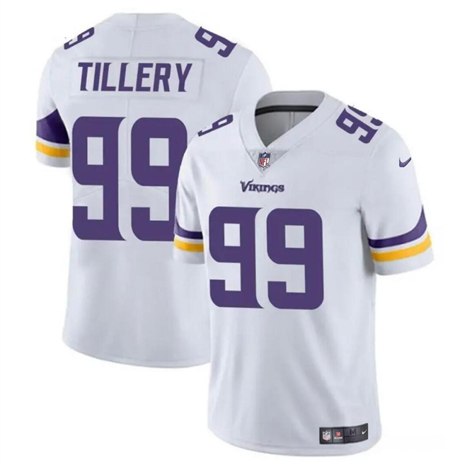 Youth Minnesota Vikings #99 Jerry Tillery White Vapor Untouchable Limited Stitched Jersey Youth Minnesota Vikings #99 Jerry Tillery White Vapor Untouchable Limited Stitched Jersey