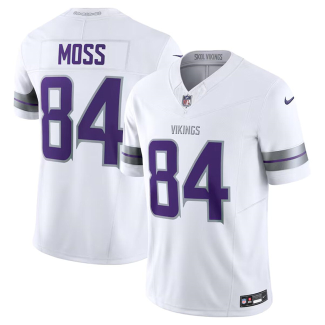 Youth Minnesota Vikings #84 Randy Moss White F.U.S.E. Winter Warrior Limited Stitched Jersey Youth Minnesota Vikings #84 Randy Moss White F.U.S.E. Winter Warrior Limited Stitched Jersey