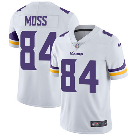 Nike Vikings #84 Randy Moss White Youth Stitched NFL Vapor Untouchable Limited Jersey Nike Vikings #84 Randy Moss White Youth Stitched NFL Vapor Untouchable Limited Jersey