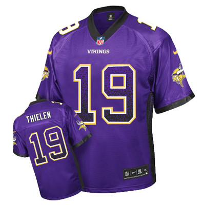 Nike Vikings #19 Adam Thielen Purple Team Color Youth Stitched NFL Elite Drift Fashion Jersey Nike Vikings #19 Adam Thielen Purple Team Color Youth Stitched NFL Elite Drift Fashion Jersey