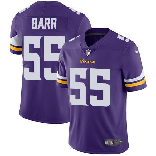 Nike Vikings #55 Anthony Barr Purple Team Color Youth Stitched NFL Vapor Untouchable Limited Jersey Nike Vikings #55 Anthony Barr Purple Team Color Youth Stitched NFL Vapor Untouchable Limited Jersey