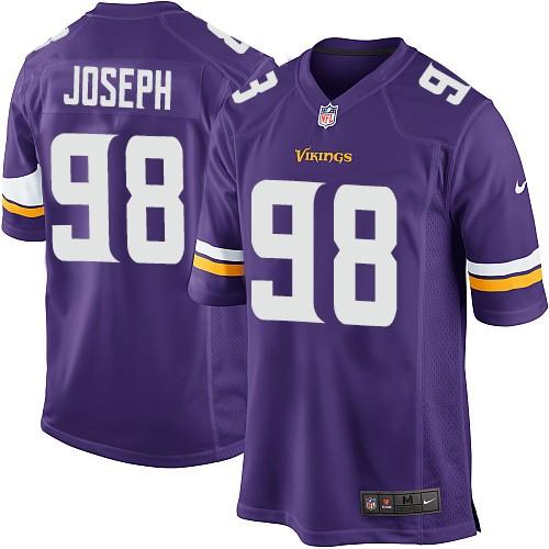Nike Vikings #98 Linval Joseph Purple Team Color Youth Stitched NFL Elite Jersey Nike Vikings #98 Linval Joseph Purple Team Color Youth Stitched NFL Elite Jersey