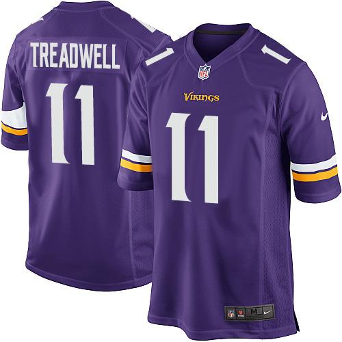 Nike Vikings #11 Laquon Treadwell Purple Team Color Youth Stitched NFL Elite Jersey Nike Vikings #11 Laquon Treadwell Purple Team Color Youth Stitched NFL Elite Jersey