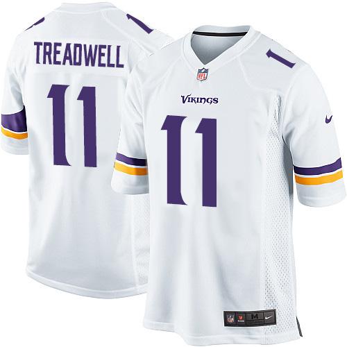 Nike Vikings #11 Laquon Treadwell White Youth Stitched NFL Elite Jersey Nike Vikings #11 Laquon Treadwell White Youth Stitched NFL Elite Jersey