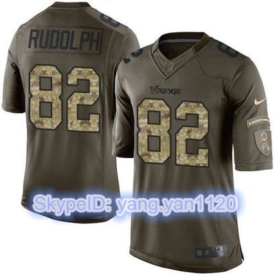 Nike Vikings #82 Kyle Rudolph Green Youth Stitched NFL Limited Salute to Service Jersey Nike Vikings #82 Kyle Rudolph Green Youth Stitched NFL Limited Salute to Service Jersey
