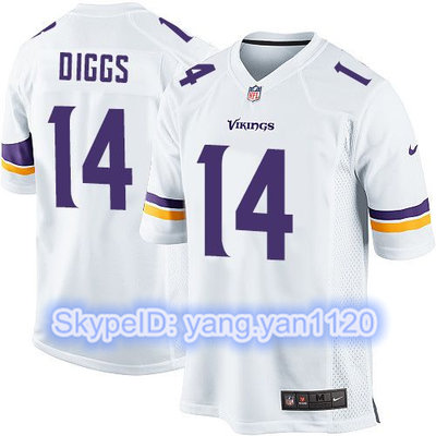 Nike Vikings #14 Stefon Diggs White Youth Stitched NFL Elite Jersey Nike Vikings #14 Stefon Diggs White Youth Stitched NFL Elite Jersey