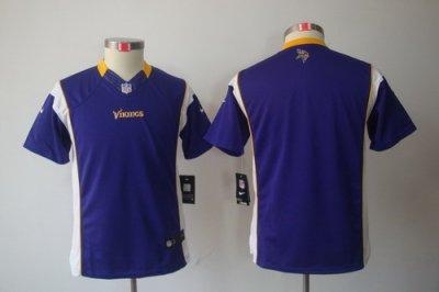 Youth NEW NFL Minnesota Vikings Blank Purple Jerseys Youth NEW NFL Minnesota Vikings Blank Purple Jerseys