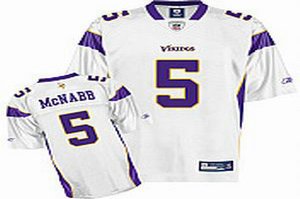 Kids Minnesota Vikings 5 Donovan McNabb White Jersey