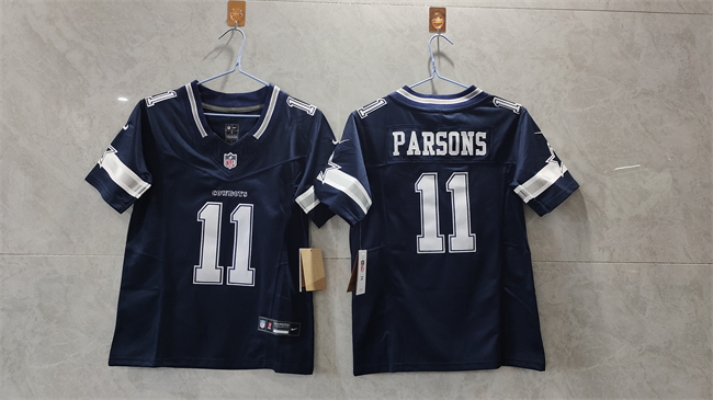 Youth Dallas Cowboys #11 Micah Parsons Navy 2023 F.U.S.E. Limited Stitched Football Jersey Youth Dallas Cowboys #11 Micah Parsons Navy 2023 F.U.S.E. Limited Stitched Football Jersey