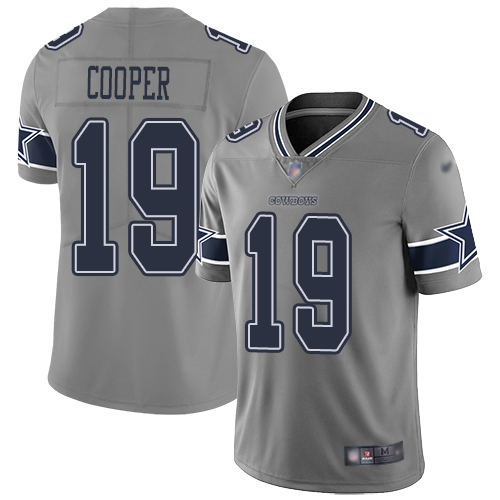 Cowboys #19 Amari Cooper Gray Youth Stitched Football Limited Inverted Legend Jersey Cowboys #19 Amari Cooper Gray Youth Stitched Football Limited Inverted Legend Jersey
