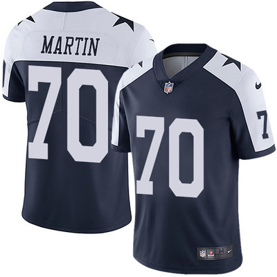 Nike Cowboys #70 Zack Martin Navy Blue Thanksgiving Youth Stitched NFL Vapor Untouchable Limited Throwback Jersey Nike Cowboys #70 Zack Martin Navy Blue Thanksgiving Youth Stitched NFL Vapor Untouchable Limited Throwback Jersey