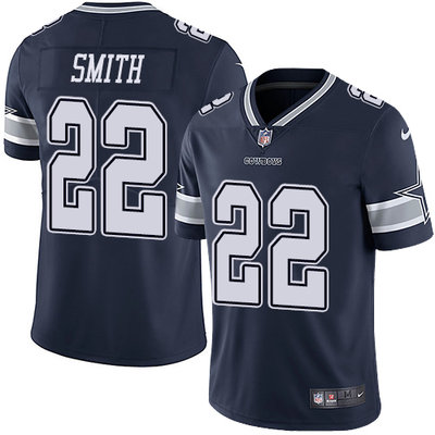 Nike Cowboys #22 Emmitt Smith Navy Blue Team Color Youth Stitched NFL Vapor Untouchable Limited Jersey Nike Cowboys #22 Emmitt Smith Navy Blue Team Color Youth Stitched NFL Vapor Untouchable Limited Jersey