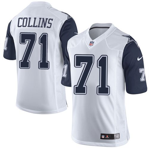 Nike Cowboys #71 La'el Collins White Youth Stitched NFL Elite Rush Jersey Nike Cowboys #71 La'el Collins White Youth Stitched NFL Elite Rush Jersey