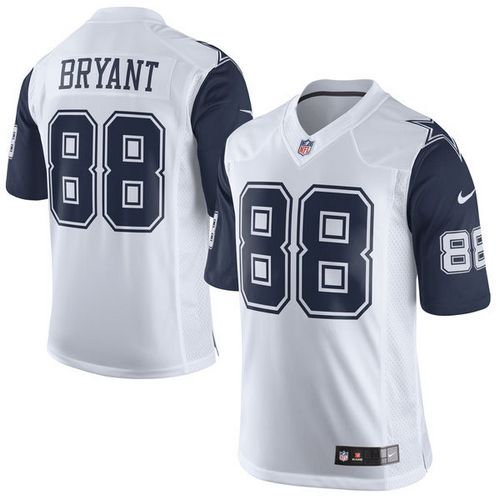 Nike Cowboys #88 Dez Bryant White Youth Stitched NFL Elite Rush Jersey Nike Cowboys #88 Dez Bryant White Youth Stitched NFL Elite Rush Jersey