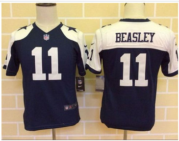 Youth Nike Cowboys #11 Cole Beasley Navy Blue Thanksgiving Throwback Stitched NFL Elite Jersey Youth Nike Cowboys #11 Cole Beasley Navy Blue Thanksgiving Throwback Stitched NFL Elite Jersey