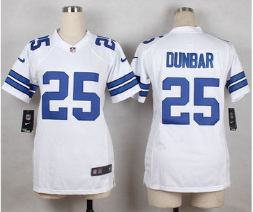 Youth Nike Cowboys #25 Lance Dunbar White NFL Elite Jersey Youth Nike Cowboys #25 Lance Dunbar White NFL Elite Jersey