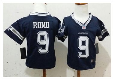 Toddler NEW Cowboys #9 Tony Romo Navy Blue Team Color Stitched NFL Elite Jersey Toddler NEW Cowboys #9 Tony Romo Navy Blue Team Color Stitched NFL Elite Jersey