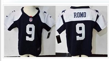 Toddler NEW Cowboys #9 Tony Romo Navy Blue Thanksgiving Stitched NFL Elite Jersey Toddler NEW Cowboys #9 Tony Romo Navy Blue Thanksgiving Stitched NFL Elite Jersey