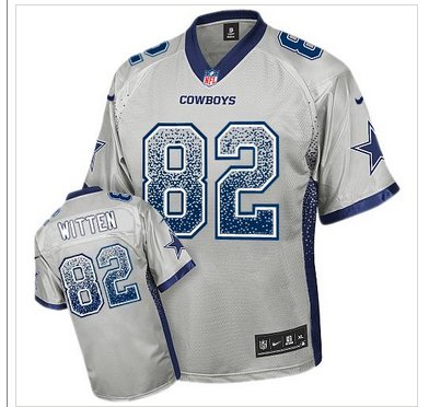 Youth NEW Cowboys #82 Jason Witten Grey NFL Elite Drift Fashion Jersey Youth NEW Cowboys #82 Jason Witten Grey NFL Elite Drift Fashion Jersey