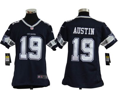 Kids Nike Dallas Cowboys #19 Miles Austin Blue Jerseys Kids Nike Dallas Cowboys #19 Miles Austin Blue Jerseys