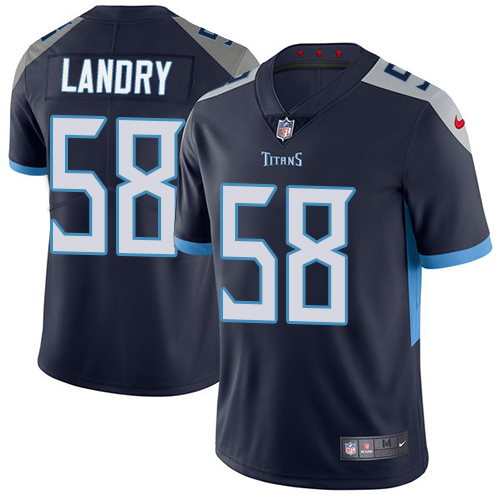 Nike Titans #58 Harold Landry Navy Blue Alternate Youth Stitched NFL Vapor Untouchable Limited Jersey Nike Titans #58 Harold Landry Navy Blue Alternate Youth Stitched NFL Vapor Untouchable Limited Jersey