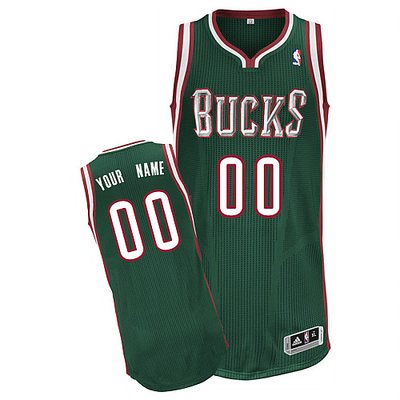 Bucks Personalized Authentic Green Jersey (S-5XL)