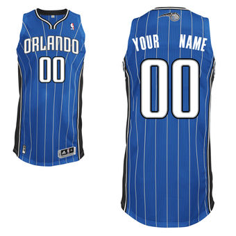 Men's Orlando Magic Blue Custom Authentic Jersey Men's Orlando Magic Blue Custom Authentic Jersey