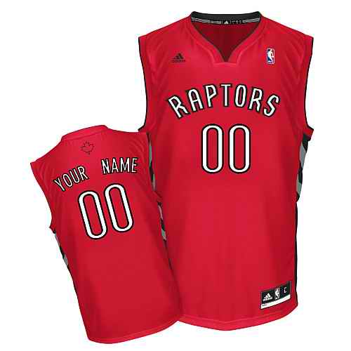 Toronto Raptors New Custom Red Adidas Road Jersey Toronto Raptors New Custom Red Adidas Road Jersey