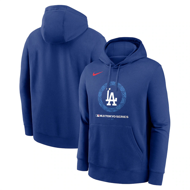 Men's Los Angeles Dodgers Royal 2025 Tokyo Series Pullover Hoodie S Men's Los Angeles Dodgers Royal 2025 Tokyo Series Pullover Hoodie S