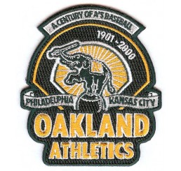 Oakland Athletics A Century of A's Baseball Patch
