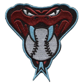 Arizona Diamondbacks Light Blue Border Logo stiched Patch
