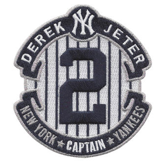 New York Yankees Derek Jeter Retirement Player stiched Patch