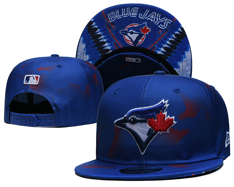 Blue Jays Snapback Blue Hat --YD Blue Jays Snapback Blue Hat --YD