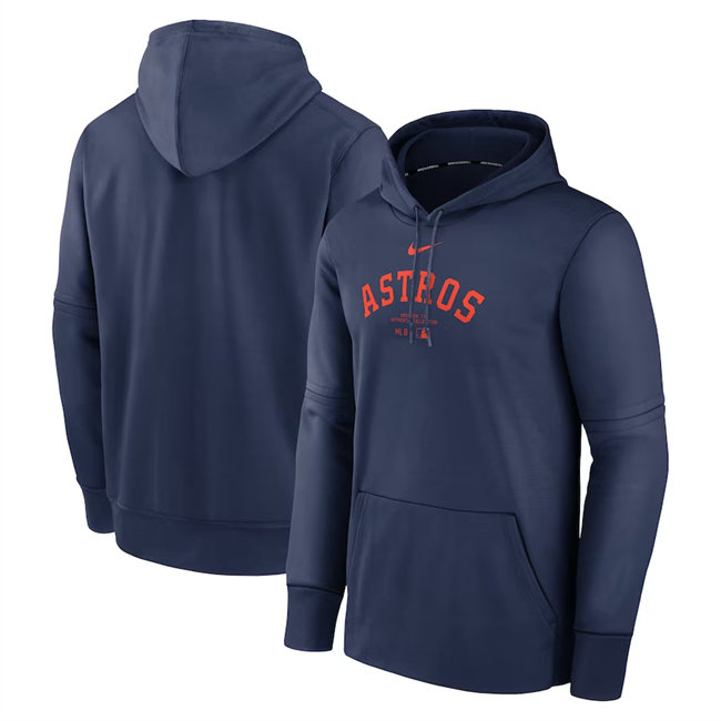 Men's Houston Astros Navy Collection Practice Performance Pullover H Men's Houston Astros Navy Collection Practice Performance Pullover H