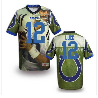 Indianapolis Colts #12 Andrew Luck Stitched NFL Elite Fanatical Version Jersey (5) Indianapolis Colts #12 Andrew Luck Stitched NFL Elite Fanatical Version Jersey (5)