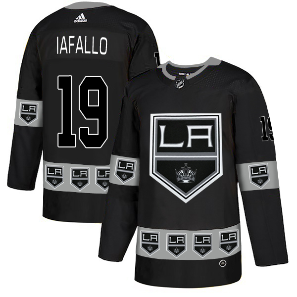 Kings 19 Alex Iafallo Black Team Logos Fashion Adidas Jersey Kings 19 Alex Iafallo Black Team Logos Fashion Adidas Jersey