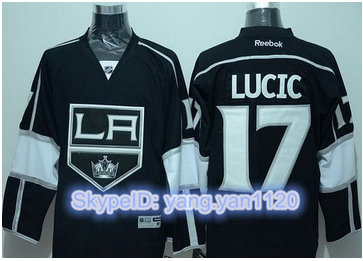 Los Angeles Kings #17 Milan Lucic Black Home Stitched NHL Jersey Los Angeles Kings #17 Milan Lucic Black Home Stitched NHL Jersey