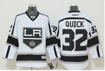 Los Angeles Kings #32 Jonathan Quick White Road Stitched NHL Jersey Los Angeles Kings #32 Jonathan Quick White Road Stitched NHL Jersey