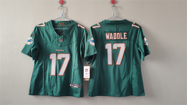 Youth Miami Dolphins #17 Jaylen Waddle Aqua 2023 F.U.S.E Vapor Limited Stitched Football Jersey Youth Miami Dolphins #17 Jaylen Waddle Aqua 2023 F.U.S.E Vapor Limited Stitched Football Jersey