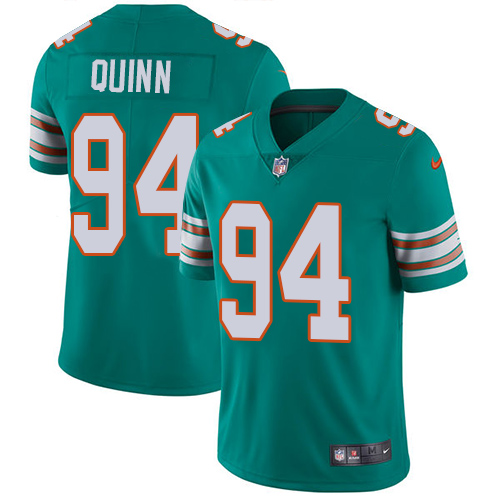 Nike Dolphins #94 Robert Quinn Aqua Green Alternate Youth Stitched NFL Vapor Untouchable Limited Jersey Nike Dolphins #94 Robert Quinn Aqua Green Alternate Youth Stitched NFL Vapor Untouchable Limited Jersey